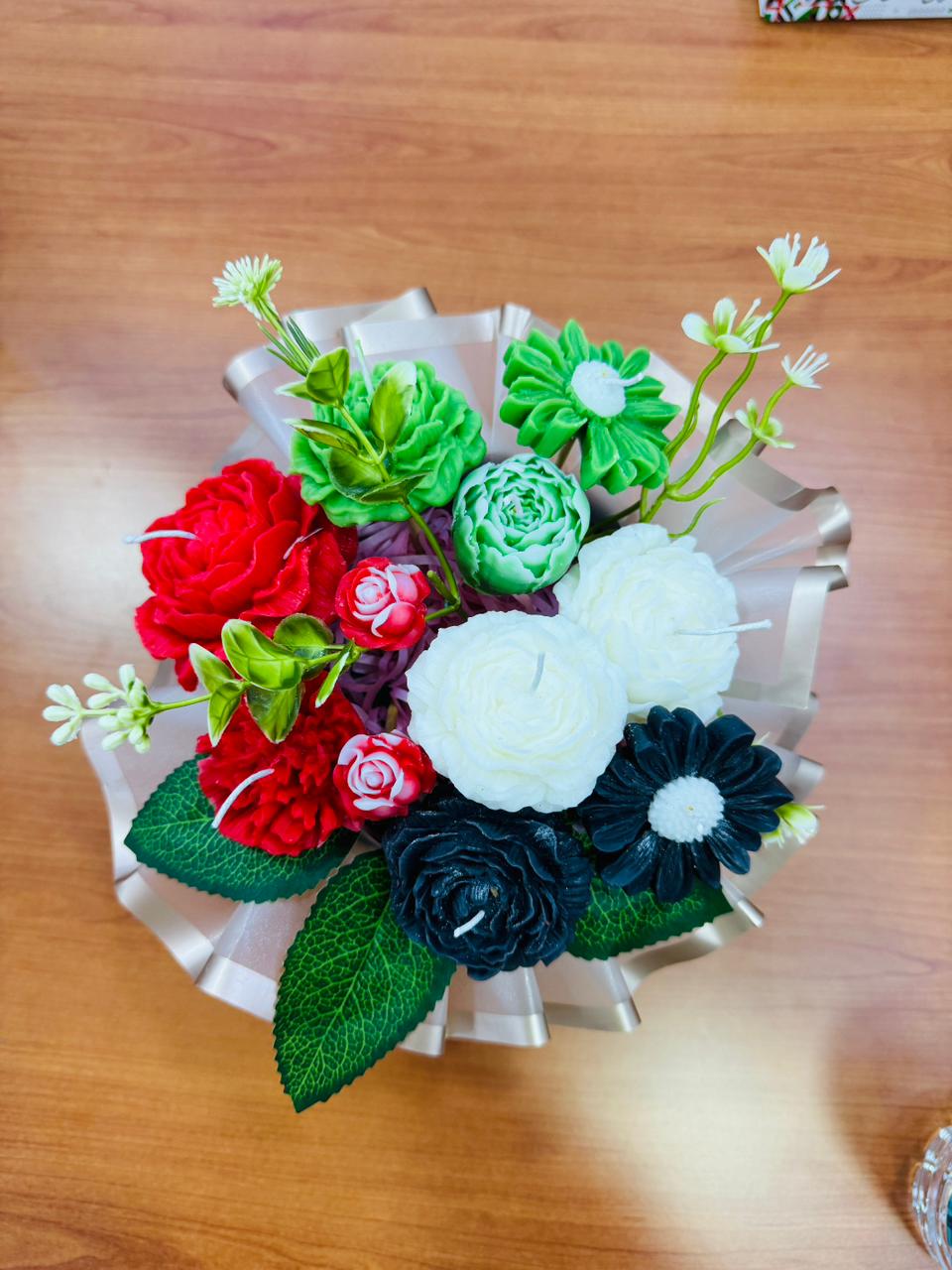 Mixed Pastel Hydrangea & Lily Arrangement