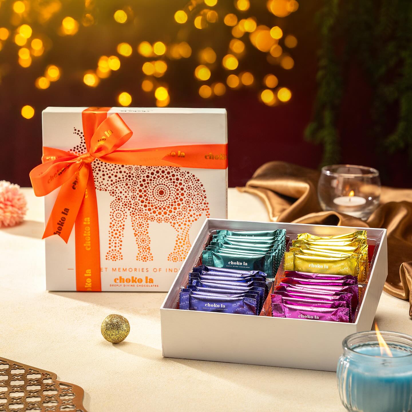 Diwali Festival Candle Set