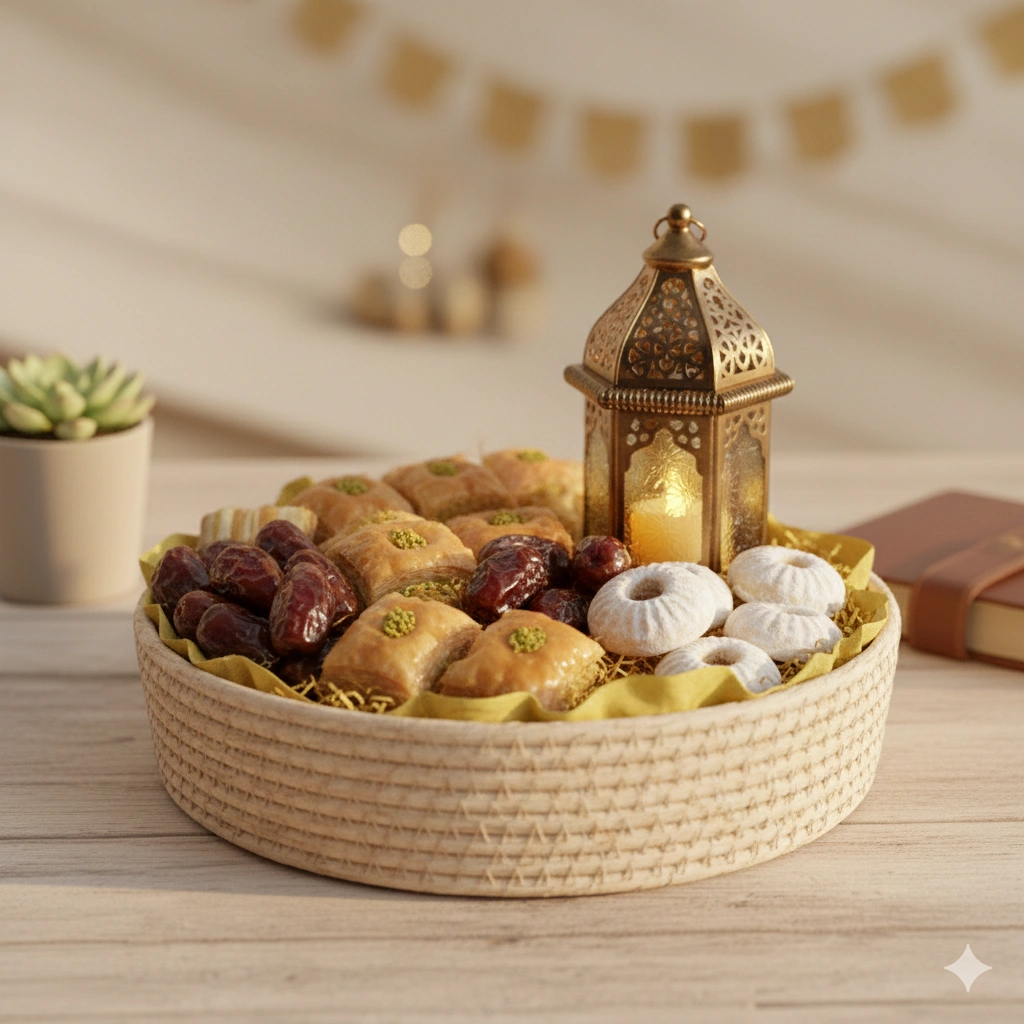 Eid Mubarak Sweet Treats Basket
